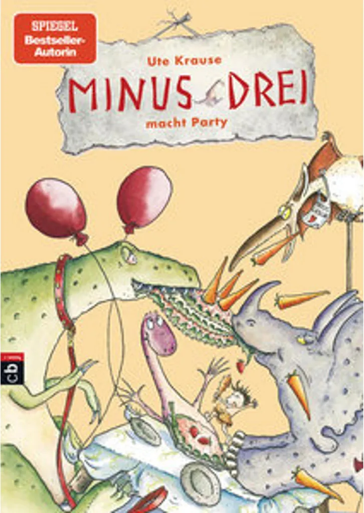 Minus Drei 04 macht Party - Tome 4 de la série de livres pour enfants
