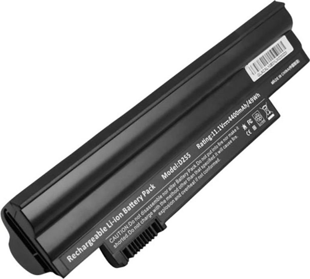Avizar, Li‐ion Akku 4400 mAh für Acer Aspire One 522 (11,1 V), Schwarz