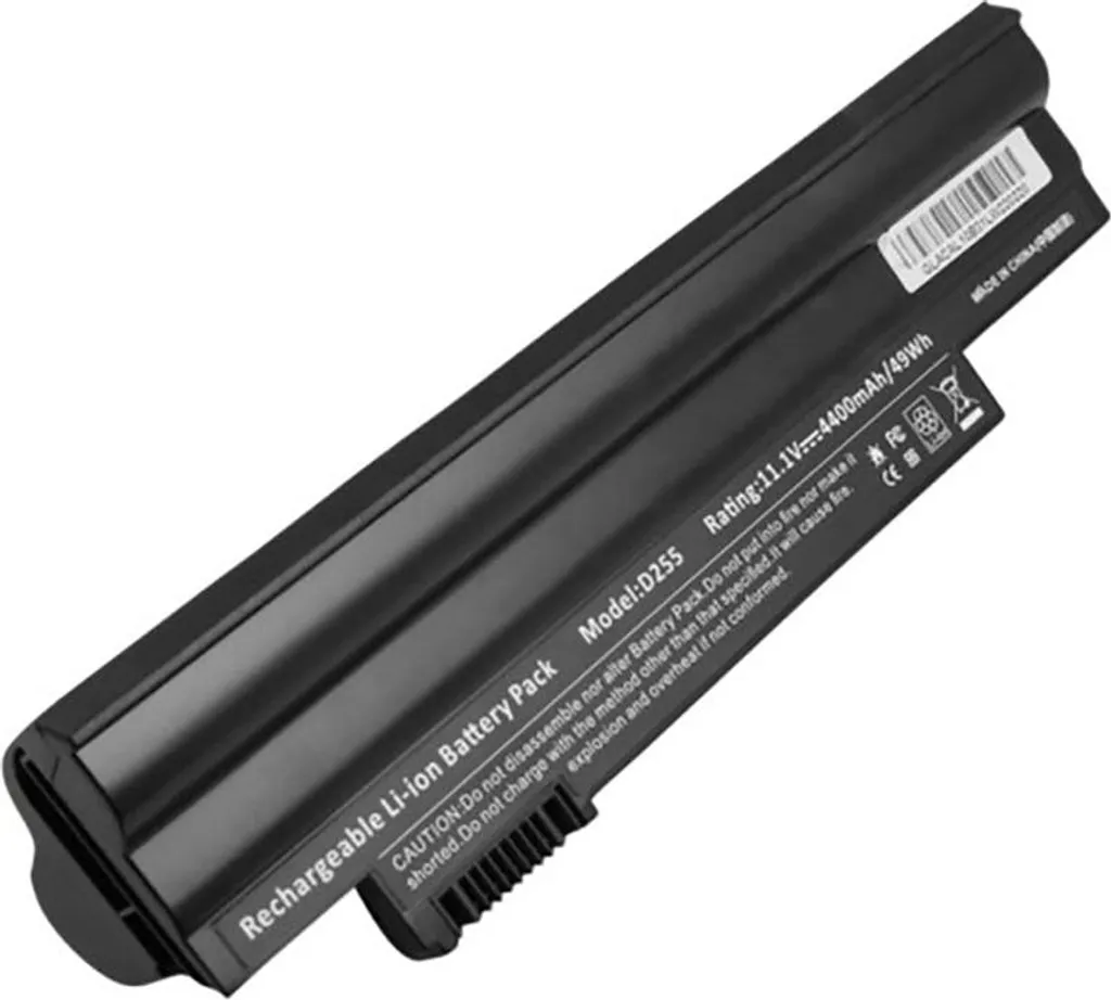 Batterie Li-ion 4400 mAh Haute Capacité pour Acer Aspire One 522 Noir