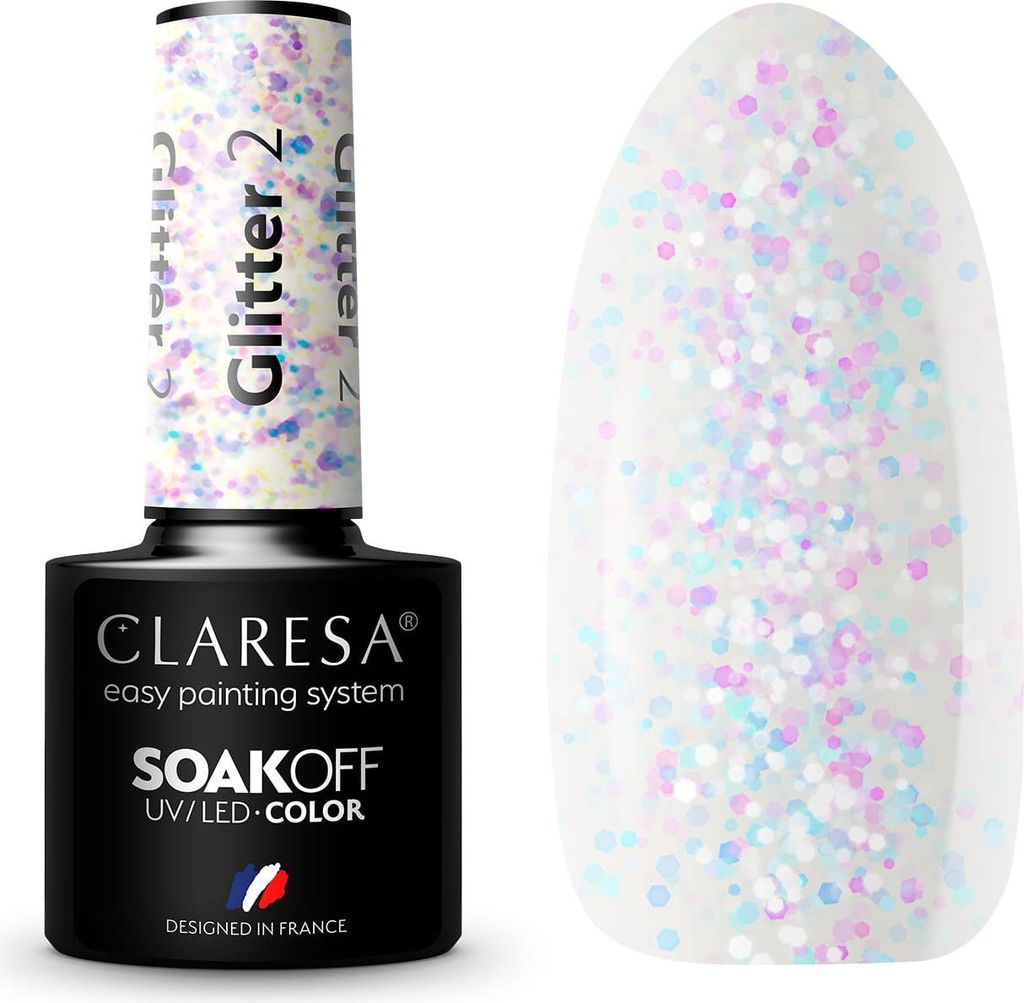 Claresa Soak Off hybridní lak na nehty 2,5 ml Obrázek produktu 
