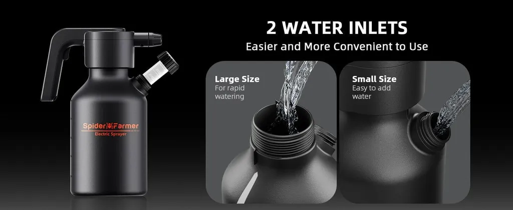 Pulvérisateur automatique pour jardinage et plantes d'intérieur 2 litres