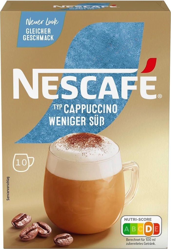 NESCAFÉ Gold Typ Cappuccino Weniger Süß (1 x 125g) Produktbild