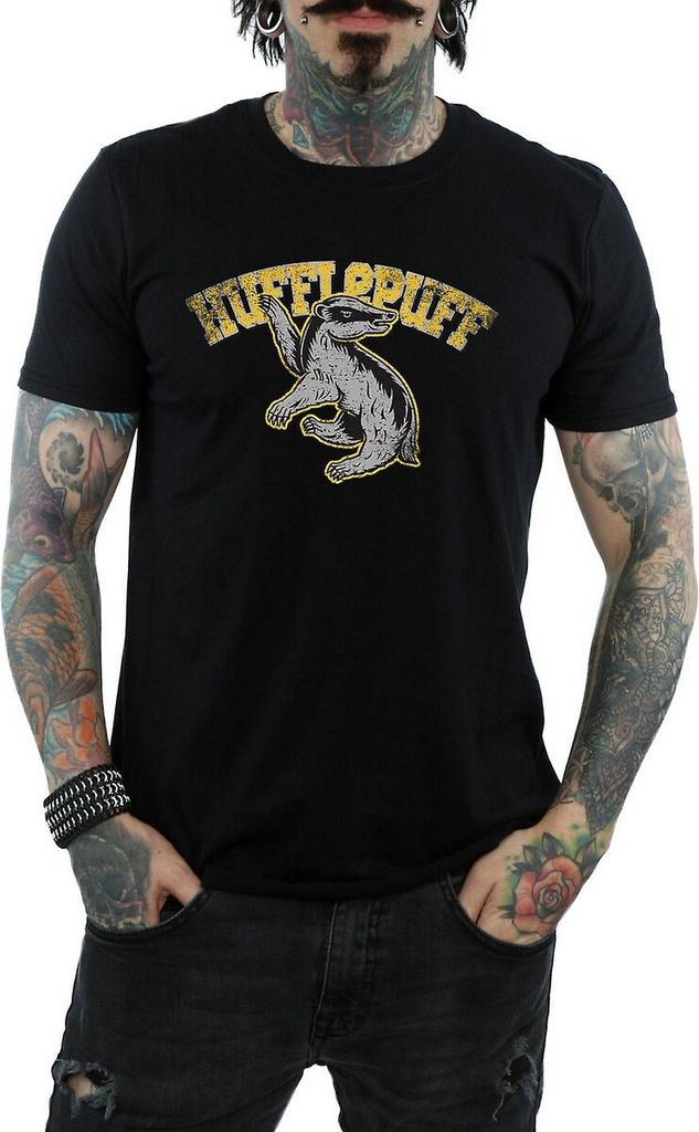 Harry Potter - T-Shirt für Herren BI1082 (XL) (Schwarz)