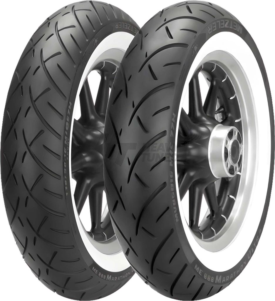Reifen Metzeler ME 888 Marathon Ultra MT90 B16 72H TL WW Weißwand vorne