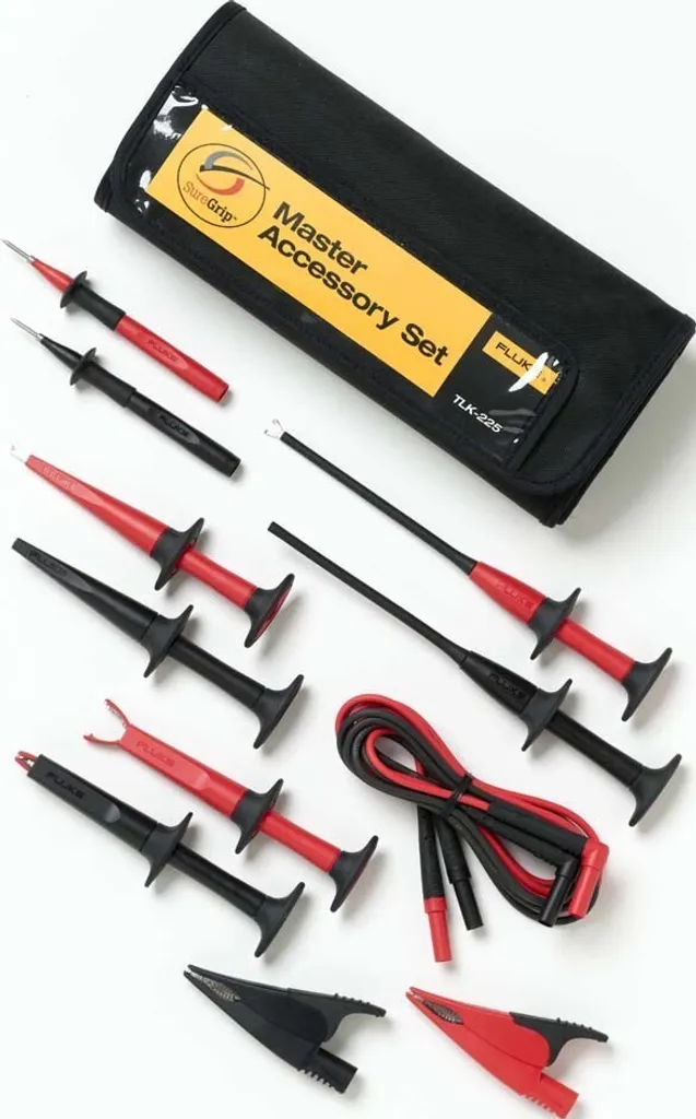 Pack de Mesure Fluke TLK-225-1 : Sécurité Maximale et Fiches de 4 mm
