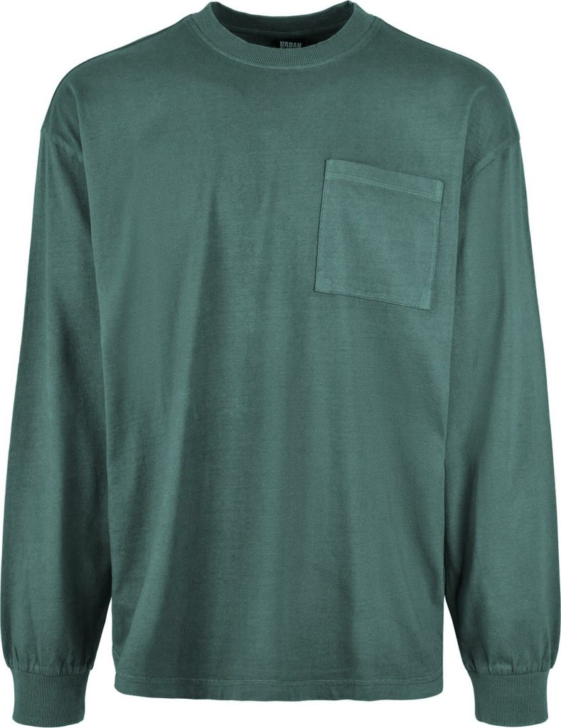 Urban Classics Pigment Dyed Pocket Longsleeve Herren - M US