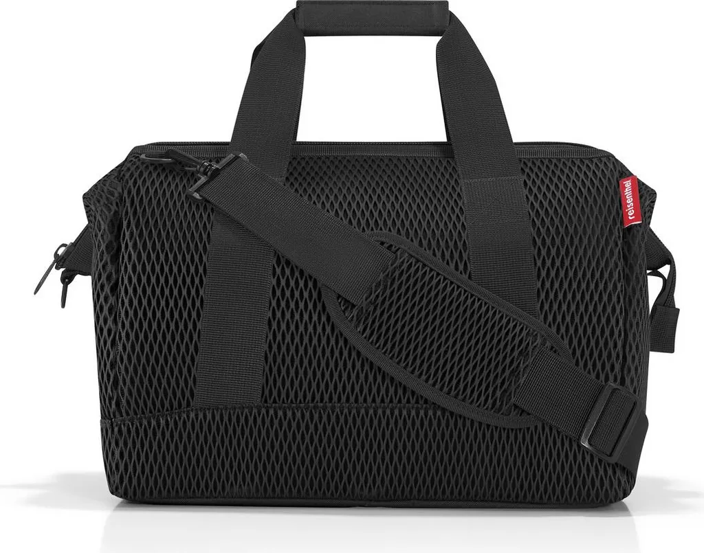 Reisenthel Allrounder M Mesh Black: La Borsa Minimalista 18L