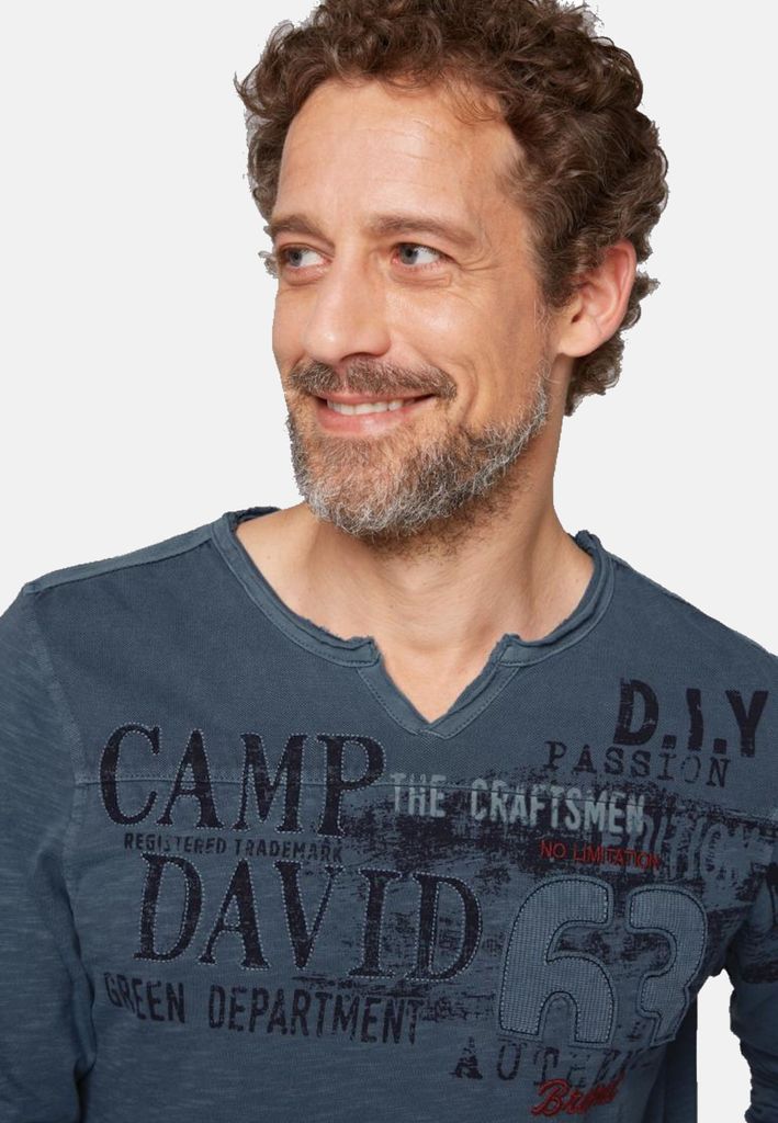 Camp David Longsleeve THE CRAFTSMEN Langarmshirt