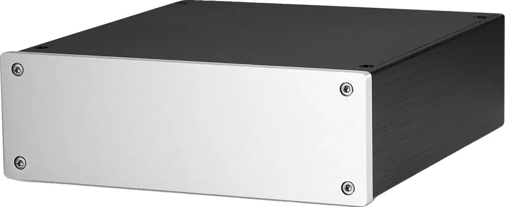 Boîtier d'amplificateur robuste avec façade en aluminium de 8mm