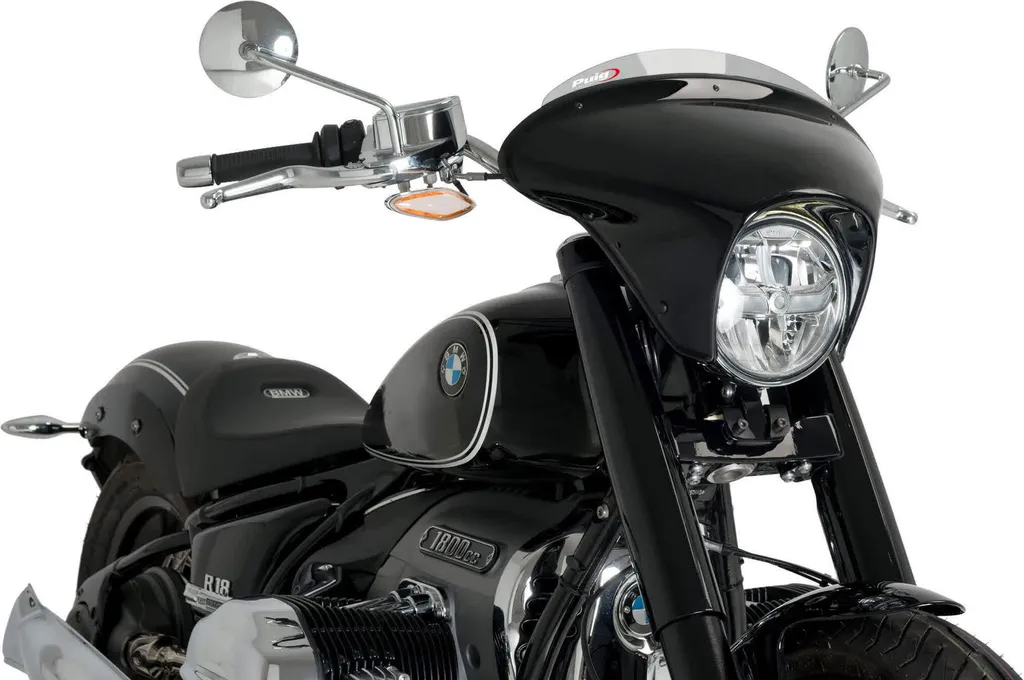 Saute-vent BMW R18 PUIG Batwing SML Sport pour un confort de route accru
