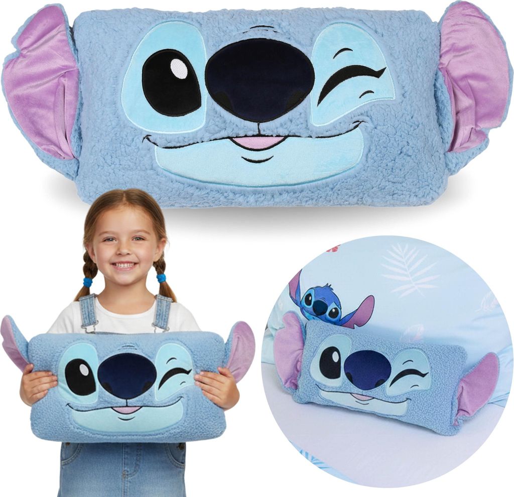 Disney Stitch Kissen mit 3D-Ohren, dekorativ, für das Produktbild 