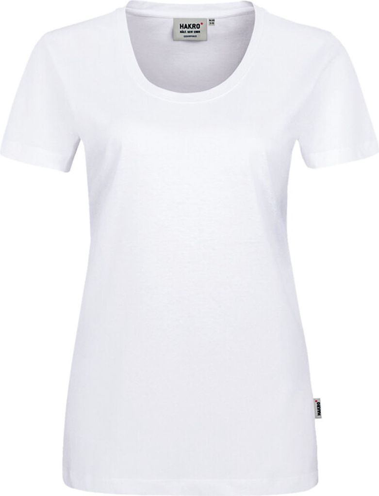 HAKRO Damen T-Shirt Classic 127, weiß, XL