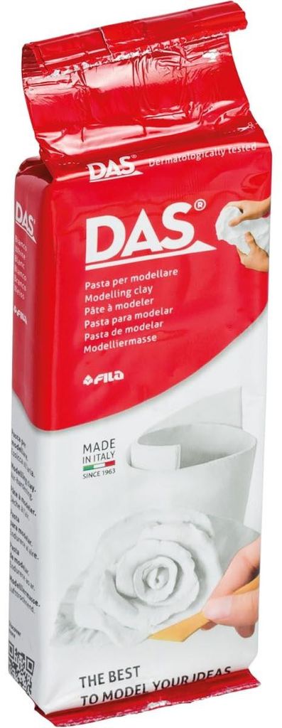 DAS Modelliermasse, lufthärtend, 250 g, weiß Produktbild 