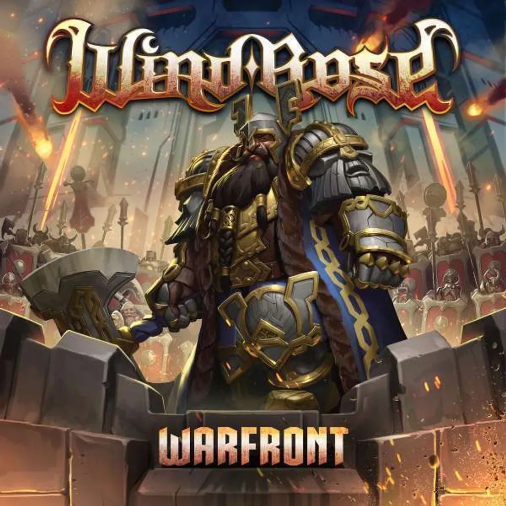 Wind Rose Warfront Vinyle 180g - Son Haute Fidélité Album Rock Metal