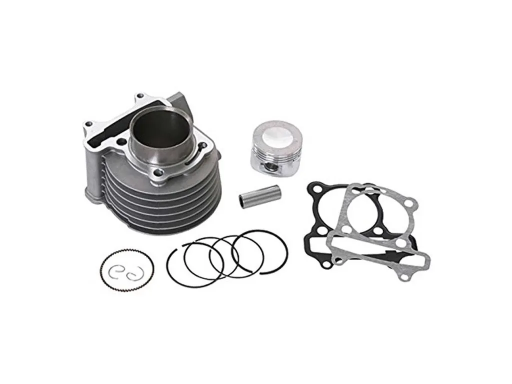 Cylindre 125 ccm alésage 52 101.OCTANE contre perte de puissance 4T