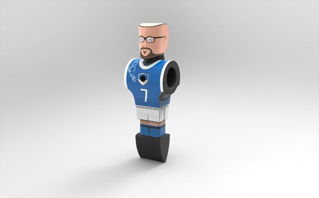 Ullrich-Sport Tischfussball Kicker Aufkleber-Set 'SoccerPro Figur'