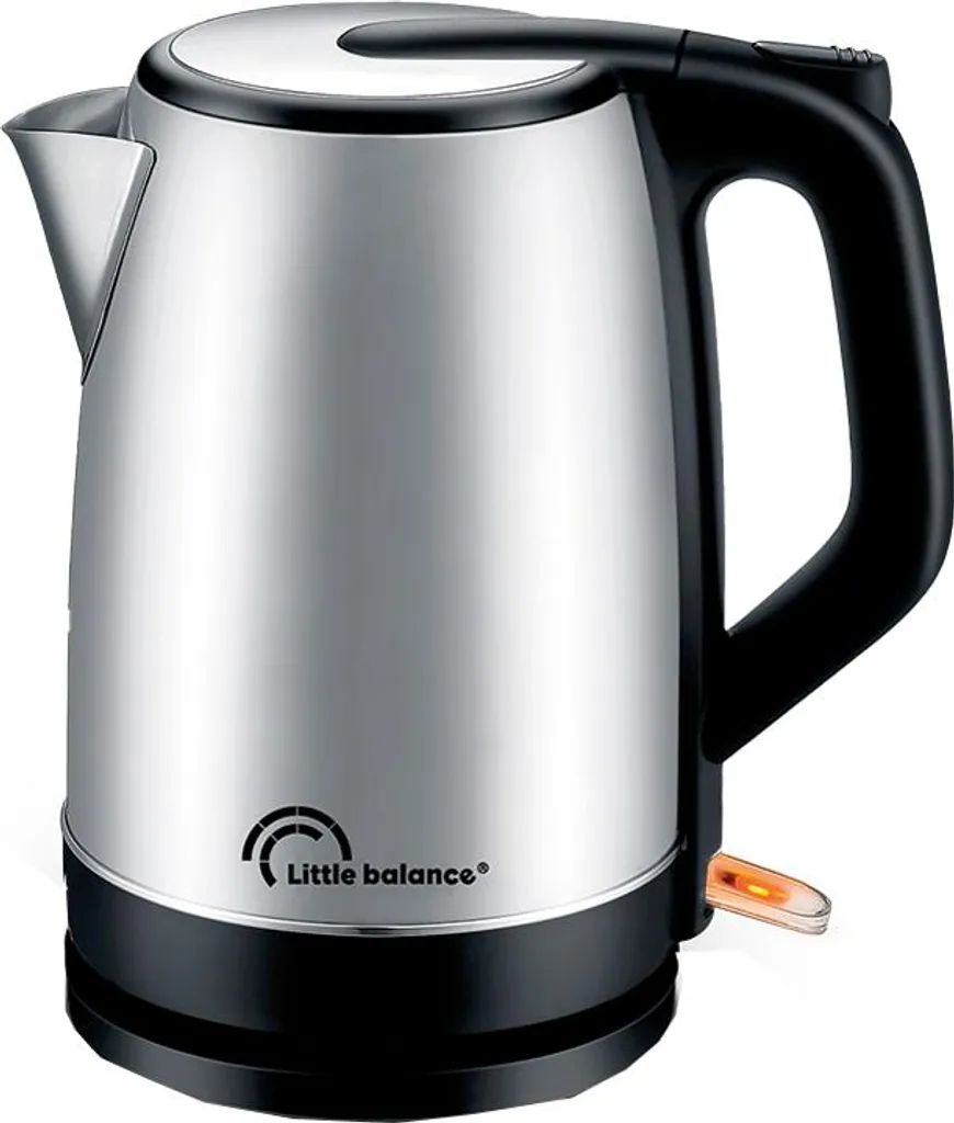 Bollitore Elettrico Inox Little Balance 8519 - 1.7L Acciaio Spazzolato