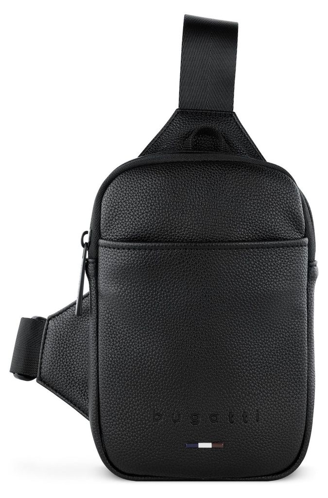 bugatti Umhängetasche Rico Mini Crossbody Bag Black schwarz Produktbild 