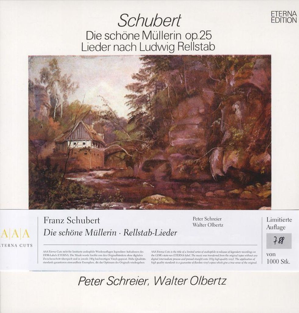 Schreier,Peter/Olbertz,Walter-Die Schöne Müllerin