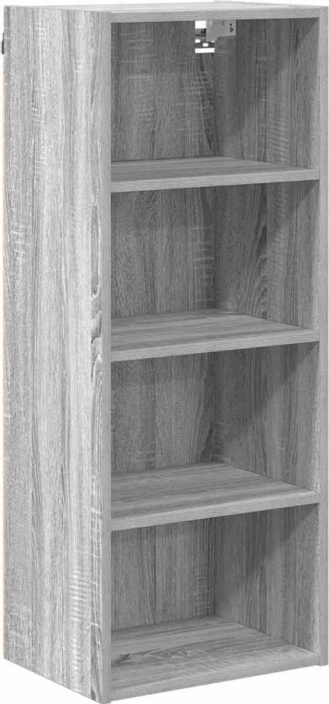 vidaXL Hängeschrank Graues Sonoma 40 x 29,5 x 100 cm Holzwerkstoff