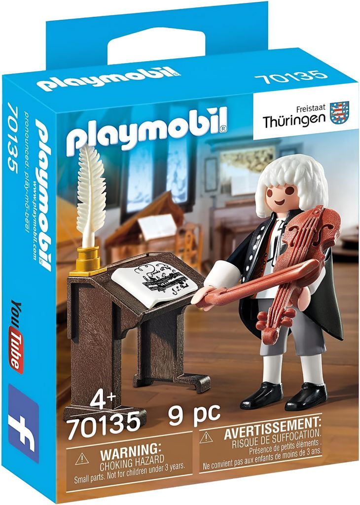 PLAYMOBIL - Le compositeur Jean-Sébastien Bach Image du produit 