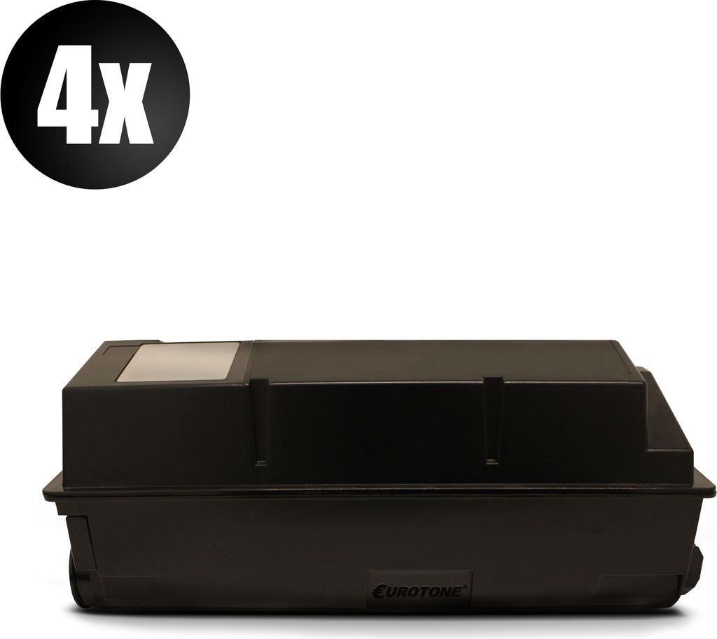 4x Eurotone Toner Alternative für Kyocera 1T02J20EU0 TK360 Black Schwarz