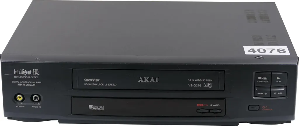 Réparez vos Souvenirs avec le Magnétoscope Akai VS-G276EOH Fiable et Robuste