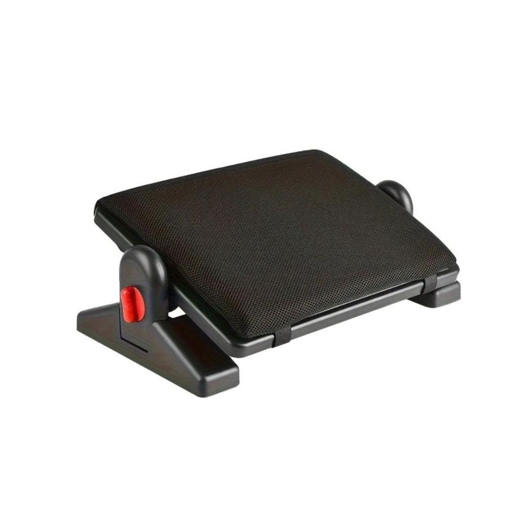 Fußstütze Schreibtisch für Büro Office Verstellbare Fußstütze Fussstütze Relax Fußerhöhung Fußbank Höhenverstellung Ergonomie Fußhocker