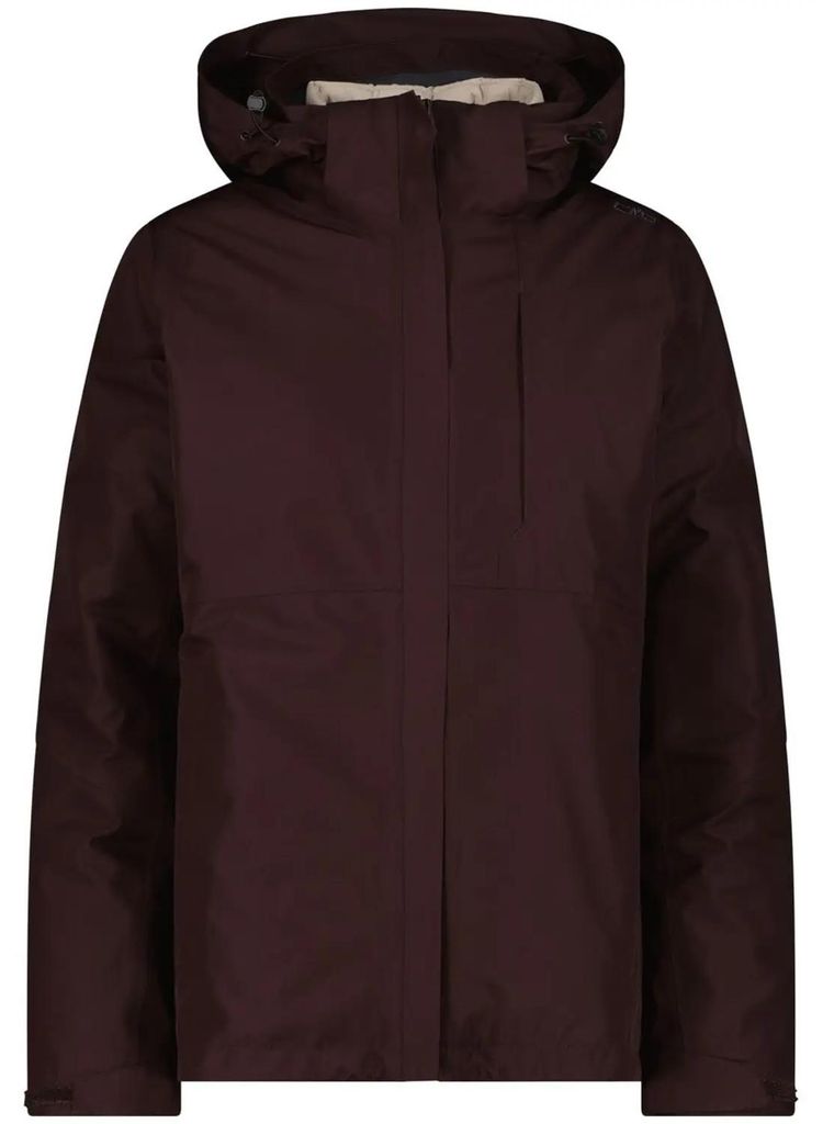 CMP Damen Jacke, wattiert, abnehmbare Kapuze, Gr. 40 Produktbild 
