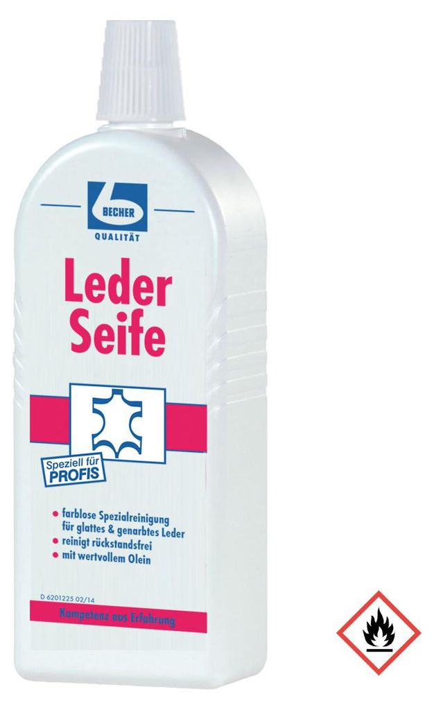 Dr. Becher Leder Seife 500ml Produktbild 