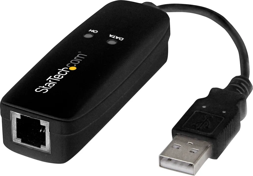 Modem Fax USB 56K Externe V.92 - Adaptateur Réseau Dial-up StarTech.com