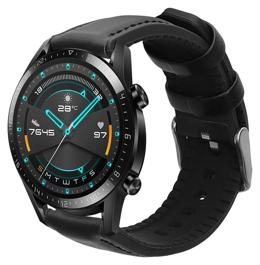 kwmobile Leder Uhrenarmband für Huawei Huawei Watch GT / Produktbild 