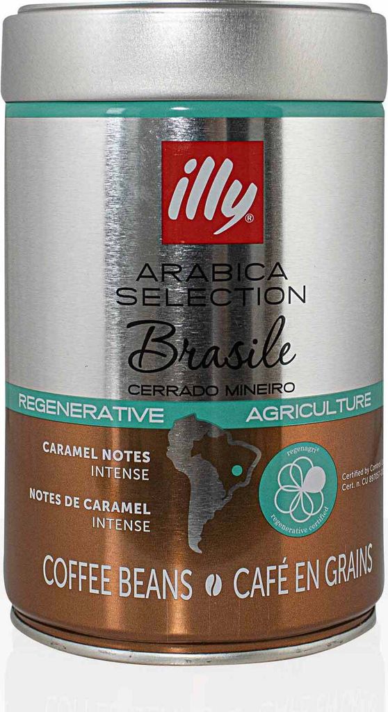 illy Espressobohnen Arabica Selection Brasilien - 6 x 250g Kaffeebohnen, 100% Arabica Kaffee