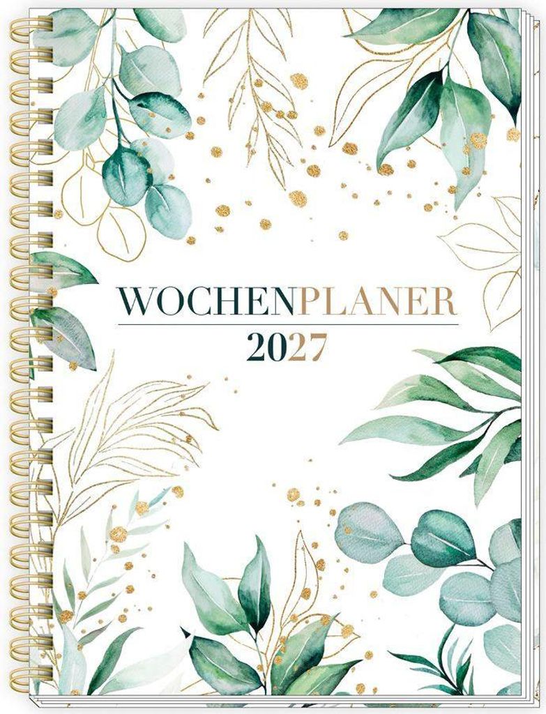 TRÖTSCH - Wochenplaner A5 mit Wire-O Modern 2027