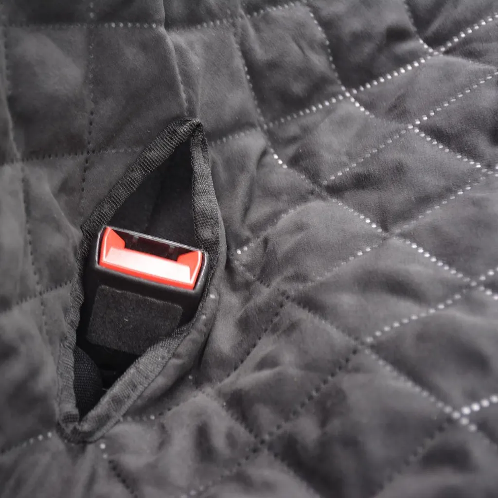 Couverture Duvo+ noire imperméable et résistante pour siège de voiture