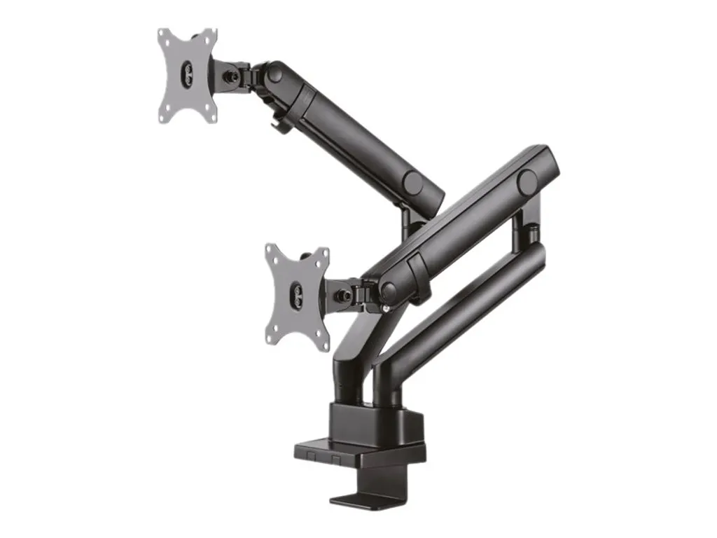 IcyBox Support Écran Double Orientable et Inclinable pour Moniteur 32" - 8