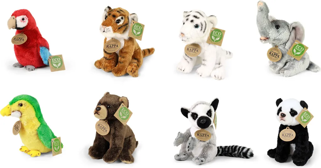 Peluche exotique saine 15 cm sans produits nocifs : le choix durable