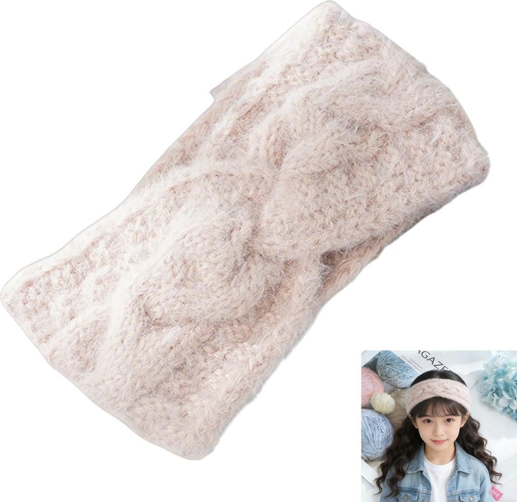 12 Stück Damen Stirnbänder Winter Gestrickt Haarband Produktbild 
