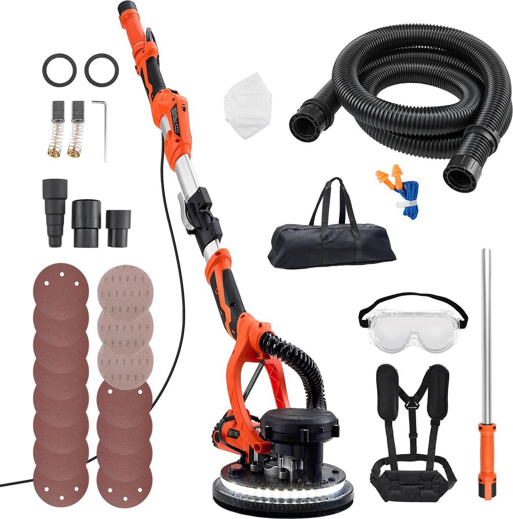 SucceBuy Trockenbau-Schleifmaschine 1150 W, Drehzahl Obrázok produktu 