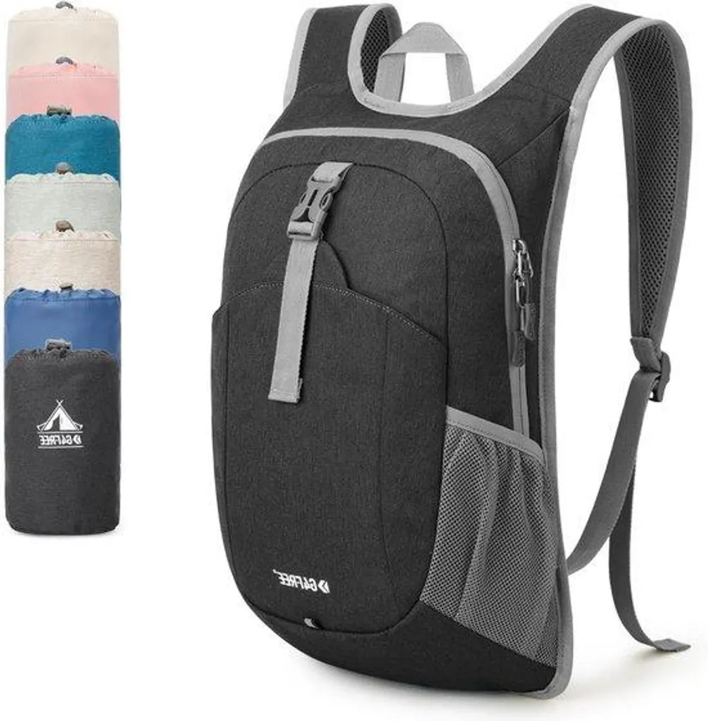Sac à dos de randonnée pliable 12L ultra léger pour sports de plein air