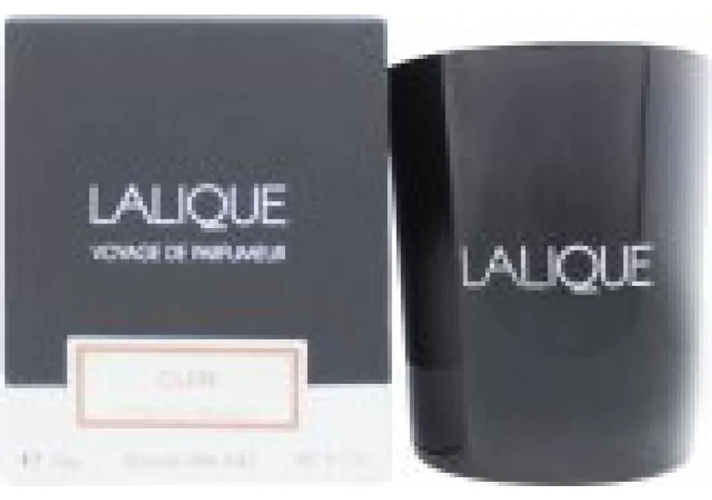Bougie Lalique Cuir Moscou 190g : Un Parfum de Luxe pour votre Maison