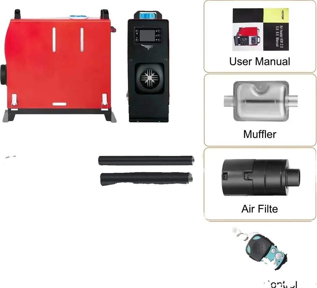 Chauffage à air diesel 12V stationnaire pour cabine de camion et van