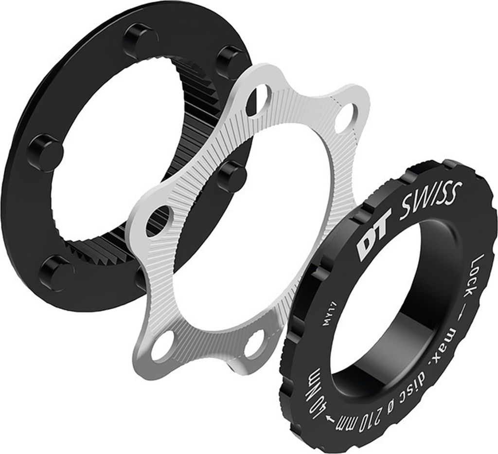 DT Swiss Adapter Centerlock auf 6-Loch - 44g Aluminium für Produktbild 