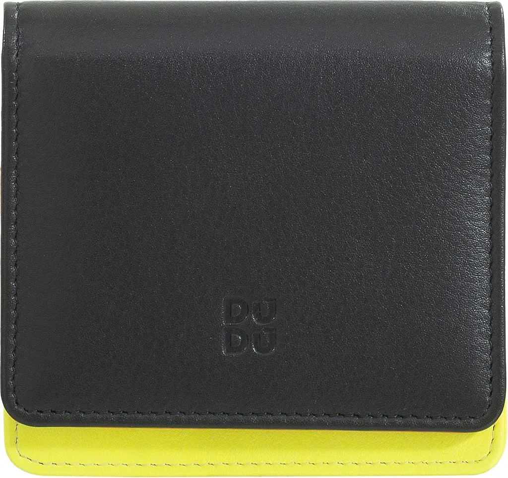 DuDu 534172633 Portafoglio RFID in Pelle - Resistenza e Praticità