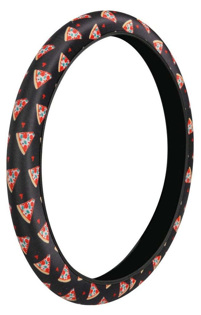 Lenkradbezug Lampa Skin-Cover, Elastischer - Pizza - S - Ø 35/37 cm