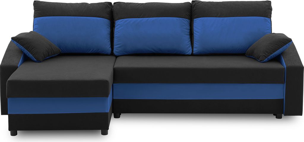 Ecksofa HEWLET PLUS COLOR mit Schlaffunktion L-form - Produktbild 