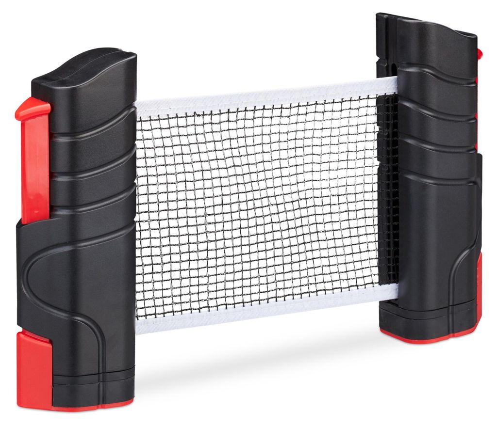 Relaxdays ausziehbares Tischtennisnetz, bis 176 cm Produktbild 