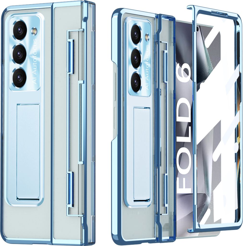 Hülle für Samsung Galaxy Z Fold 6 mit Displayschutz & Produktbild 