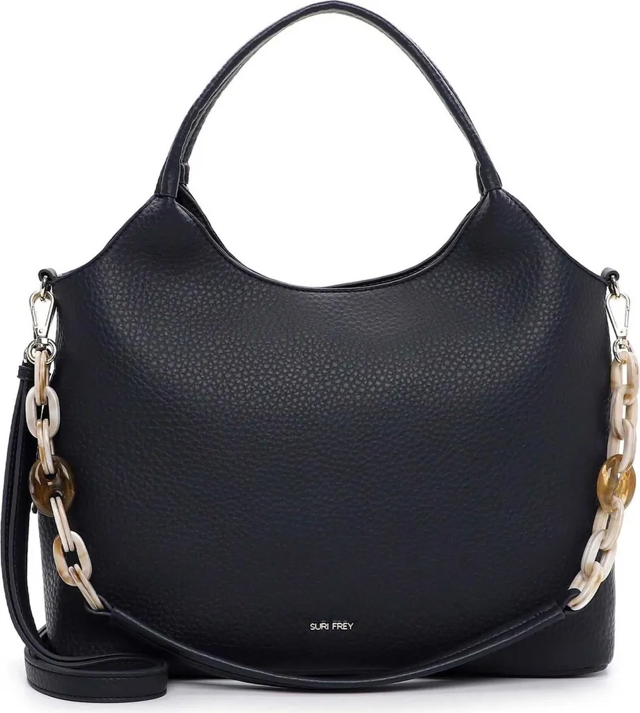 Sac de ville SURI FREY Jeanny bleu marine idéal pour travail et sorties