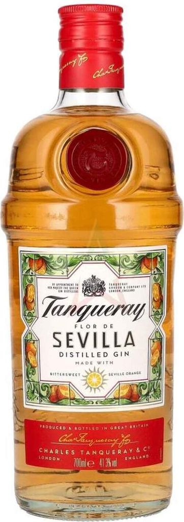 Tanqueray Flor de SEVILLA Distilled Gin 41,3 % 0,70 Liter